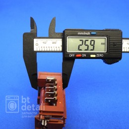 Переключатель режимов духового шкафа плиты HANSA 820405, EP-154 / 7LA GOTTAK