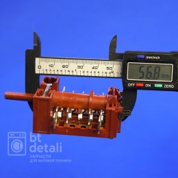 Переключатель режимов духового шкафа плиты Hansa, Kaiser 820510, 7LA GOTTAK / Для духовки Ханса, Кайзер