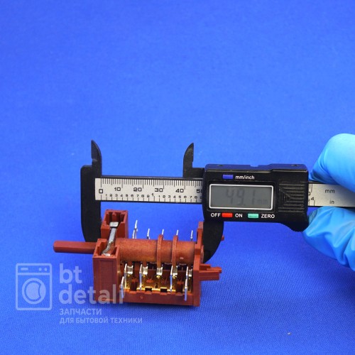 Переключатель режимов духового шкафа плиты De Luxe Evolution 830500, EP-172 / 7LA GOTTAK для духовки Де Люкс