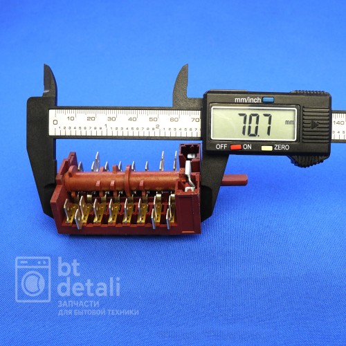 Переключатель режимов духового шкафа плиты HANSA 800810 , EP-177 / 7LA GOTTAK