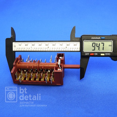 Переключатель режимов духового шкафа плиты HANSA 800810 , EP-177 / 7LA GOTTAK