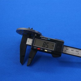 Решетка мелкая мясорубки Аксион, Бриз (0016427) / в упаковке