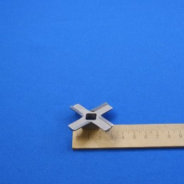 Нож мясорубки PHILIPS (PH020/1) HR2728, HR2726/90 / 47мм кв. 9X9мм