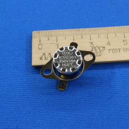 Термостат таблетка KSD301 160С 10 A