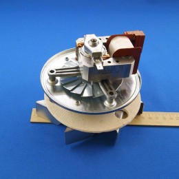 Вентилятор конвекции в сборе с крыльчаткой для духовки (коптилки) COK401UN