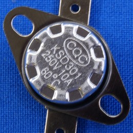 Термостат таблетка KSD301 60С 10 A