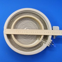 Конфорка двухзоная 2200W/1000W D230/155mm Indesit 261917