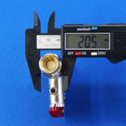 Клапан обратный 1/2 для водонагревателя с флажком (VN026)