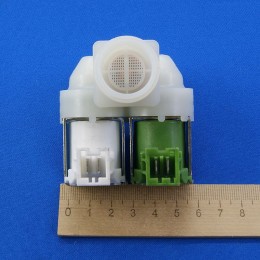 Клапан залива воды для стиральной машины 2*180 Zanusssi (3792260808