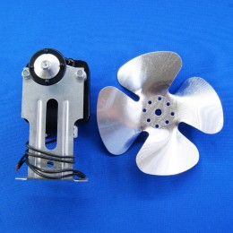 Вентилятор обдува для холодильника 220V на подставке с крыльчаткой (YZF3206)