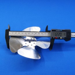 Вентилятор обдува для холодильника 220V на подставке с крыльчаткой (YZF3206)