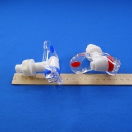 Краны кулера под кружку комплект 2шт (внешняя резьба) 0013500, 010340(4)