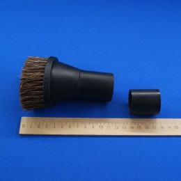 Щетка для пылесоса для мебели с длинным натуральным ворсом Ozone под трубку 32 и 35 мм (UN-10)
