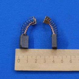 Щетки для электроинструмента Makita 6x10x15 мм (пружина, пятак-уши) 2 шт, (SDM-28046) COFRA 181410-1