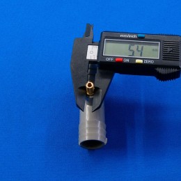 Клапан антисифон для сливного шланга d 17x17мм (DWH900UN) cod458, 012677