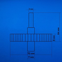 Шестеренка для мясорубки Vitek, Scarlet z41.031-VT