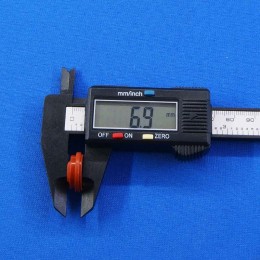 Сальник ведра 8x19x6.9 для хлебопечки Moulinex, Kenwood HP050