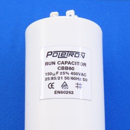 Пусковой конденсатор 150мкф 450V CBB60