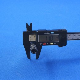 Переходник кофемашины клапана термоблока DeLongh 5332212900 / угол-180 черный
