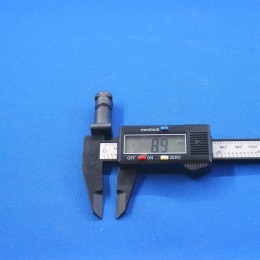 Переходник кофемашины клапана термоблока DeLongh 5332212900 / угол-180 черный