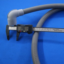 Шланг сливной (C00091775) C00051738 / 1860мм Г-образн d-30 ОРИГИНАЛ