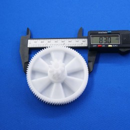 Шестеренка для мясорубки Kenwood оригинал (KW715564) KW017, MG350, / большая, белая
