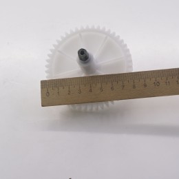 Шестеренка для мясорубки Centek CT-1602 (SCN082) MS250 / D=82мм, H=14мм, Z46 прям, Вал=71мм, шток под 6гр