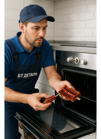 Инструкция по замене переключателя (переключателя режимов духовки/плиты)