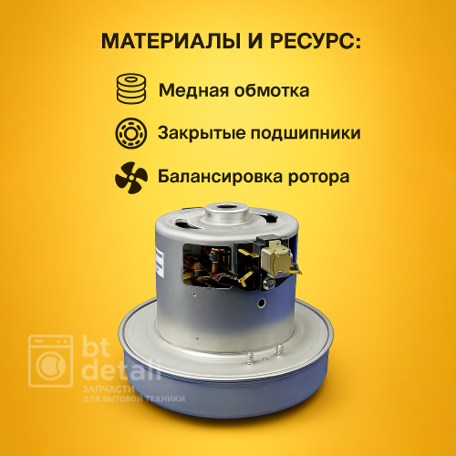 Мотор двигатель для пылесоса LG, Electrolux 2200W YDC01-5NA, YDC24